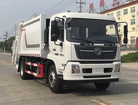 東風(fēng)天錦壓縮式垃圾車(chē)