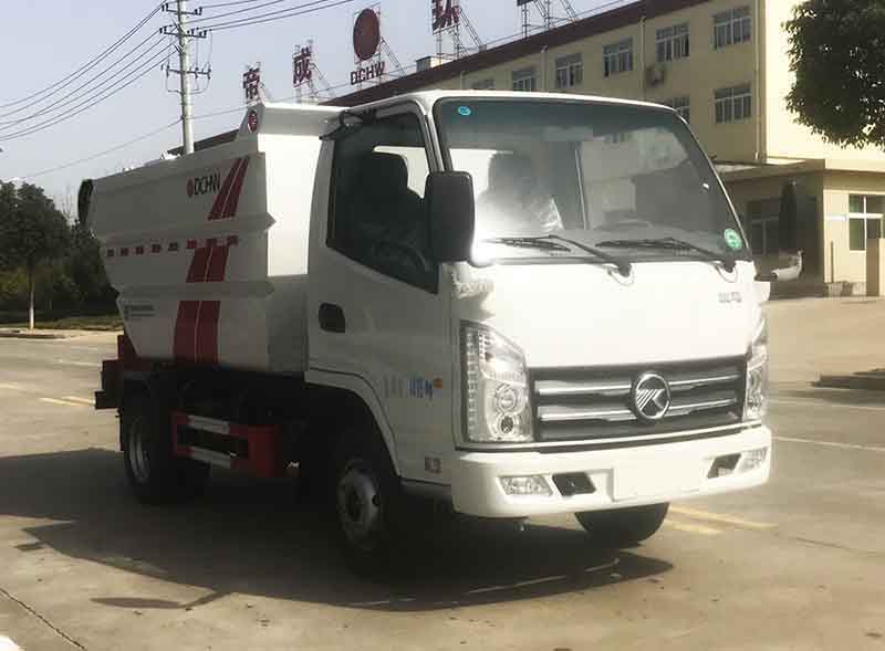 凱馬藍(lán)牌后掛桶式垃圾車(chē)